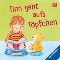 Cover-Bild zum Titel 'Finn geht aufs Töpfchen' von 'Lydia Hauenschild'