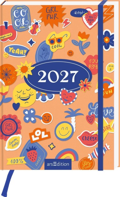 Buchkalender Happy durchs Jahr 2027 - 