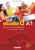 Studio d. Teilband 2 des Gesamtbandes 1. Kurs- und Arbeitsbuch - Oliver Bayerlein, Silke Demme, Hermann Funk, Christina Kuhn