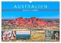 Australien - Rotes Herz im Zentrum (Wandkalender 2025 DIN A3 quer), CALVENDO Monatskalender - Dieter Meyer
