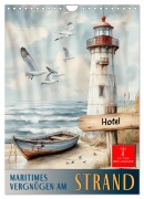 Cover-Bild zum Titel 'Maritimes Vergnügen am Strand (Wandkalender 2026 DIN A4 hoch), CALVENDO Monatskalender' von 'Peter Roder'