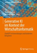 Cover-Bild zum Titel 'Generative KI im Kontext der Wirtschaftsinformatik' von ''