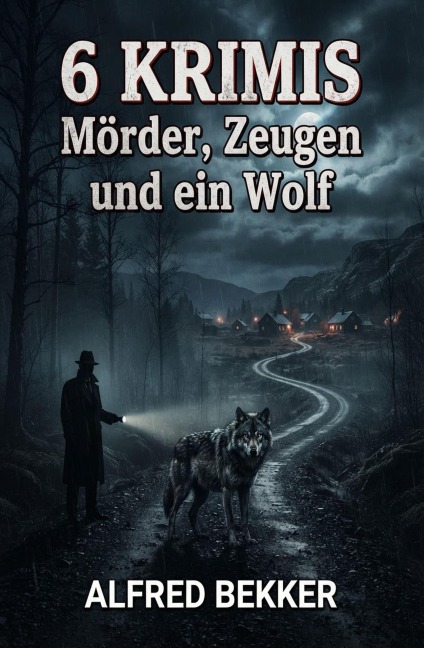 6 Krimis: Mörder, Zeugen und ein Wolf - Alfred Bekker