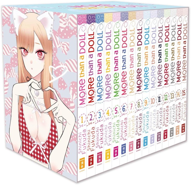 More than a Doll Schuber mit Band 1-15 - Shinichi Fukuda