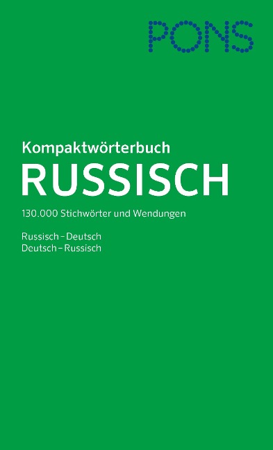 PONS Kompaktwörterbuch Russisch - 