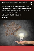 Cover-Bild zum Titel 'Practice and Automatization in Second Language Research' von ''