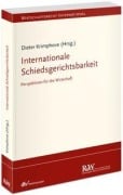 Cover-Bild zum Titel 'Internationale Schiedsgerichtsbarkeit' von ''