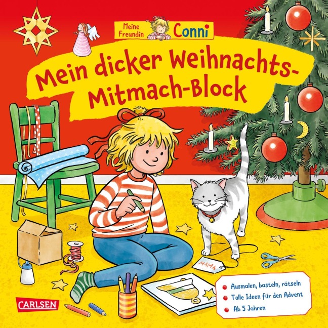 Conni Gelbe Reihe (Beschäftigungsbuch): Mein dicker Weihnachts-Mitmach-Block - Hanna Sörensen