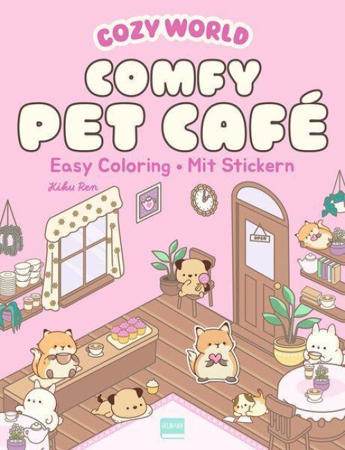 Cozy World - Comfy Pet Café (mit Stickern) - 