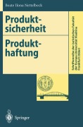 Cover-Bild zum Titel 'Produktsicherheit Produkthaftung' von 'Beate I. Nettelbeck'