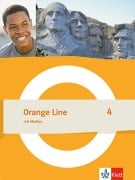 Cover-Bild zum Titel 'Orange Line 4. Schulbuch mit Medien (fester Einband) Klasse 8' von ''