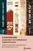 Cover-Bild zum Titel '5 kostenlose Leseproben von realistischen Jugendromanen' von ''