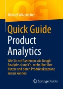 Cover-Bild zum Titel 'Quick Guide Product Analytics' von 'Michael Witzenleiter'