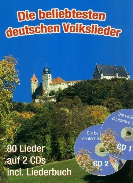 Die beliebtesten deutschen Volkslieder (A5 mit CDs) - Gerhard Hildner