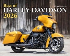 Cover-Bild zum Titel 'Best of Harley Davidson Kalender 2026 Premium XXL' von 'Dieter Rebmann'