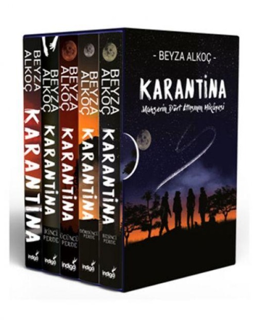 Karantina Serisi 5 Kitap Kutulu Ciltli - Beyza Alkoc