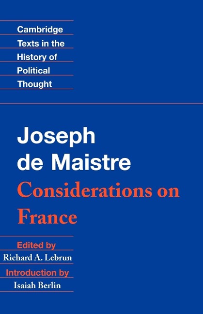 Maistre - Joseph De Maistre, Joseph Maistre