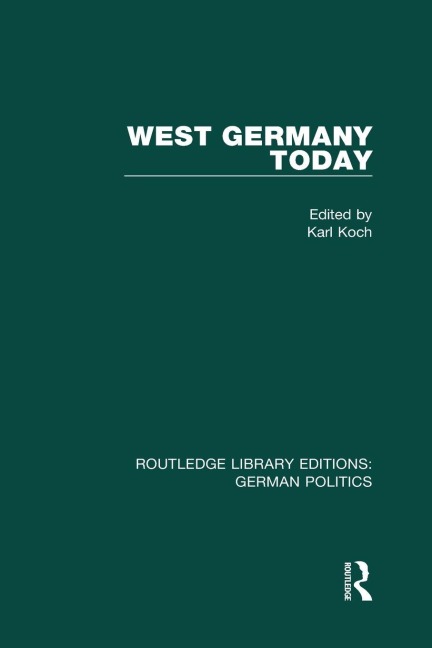 West Germany Today (RLE - 
