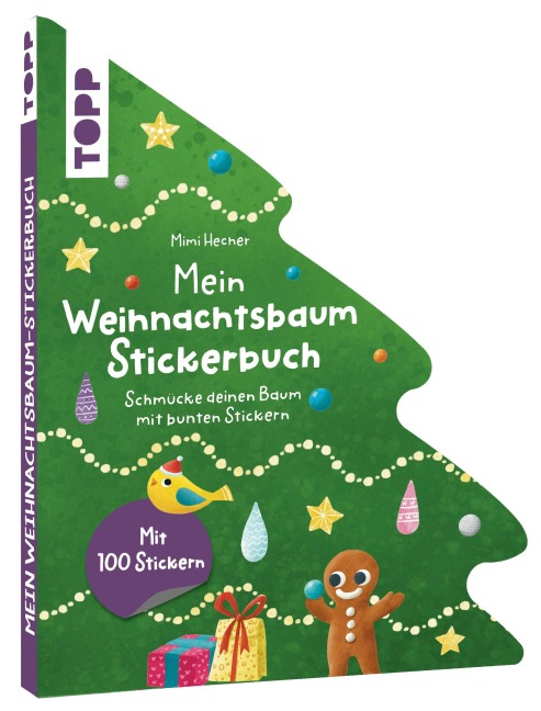 Mein Weihnachtsbaum Stickerbuch - Mimi Hecher
