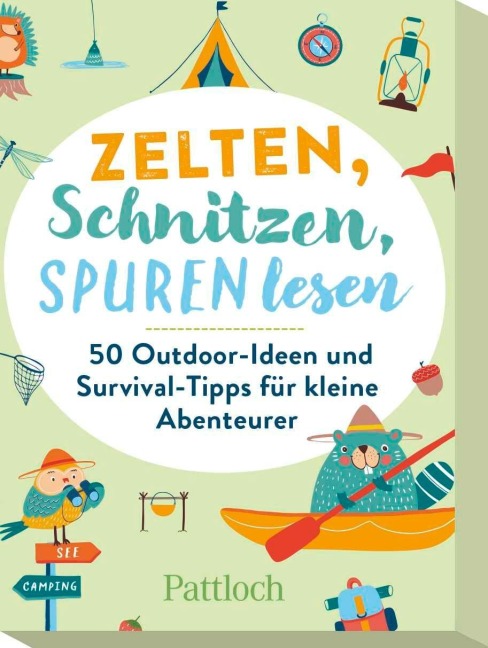 Zelten, Schnitzen, Spuren lesen - Klara Wiesel