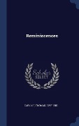 Cover-Bild zum Titel 'Reminiscences' von 'Thomas Carlyle'