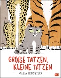Cover-Bild zum Titel 'Große Tatzen, kleine Tatzen' von 'Galia Bernstein'