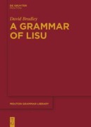 Cover-Bild zum Titel 'A Grammar of Lisu' von 'David Bradley'