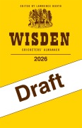 Cover-Bild zum Titel 'Wisden Cricketers' Almanack 2026' von ''