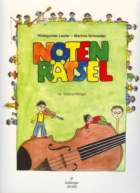 Notenrätsel für Violinanfänger 6 - 
