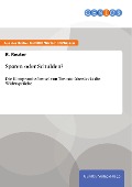 Cover-Bild zum Titel 'Sparen oder Schulden?' von 'R. Reuter'