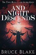 Cover-Bild zum Titel 'And Night Descends (The Third Book of the Small Gods)' von 'Bruce Blake'