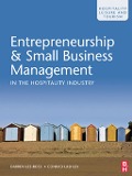 Cover-Bild zum Titel 'Entrepreneurship and Small Business Management in the Hospitality Industry' von 'Darren Lee-Ross, Conrad Lashley'