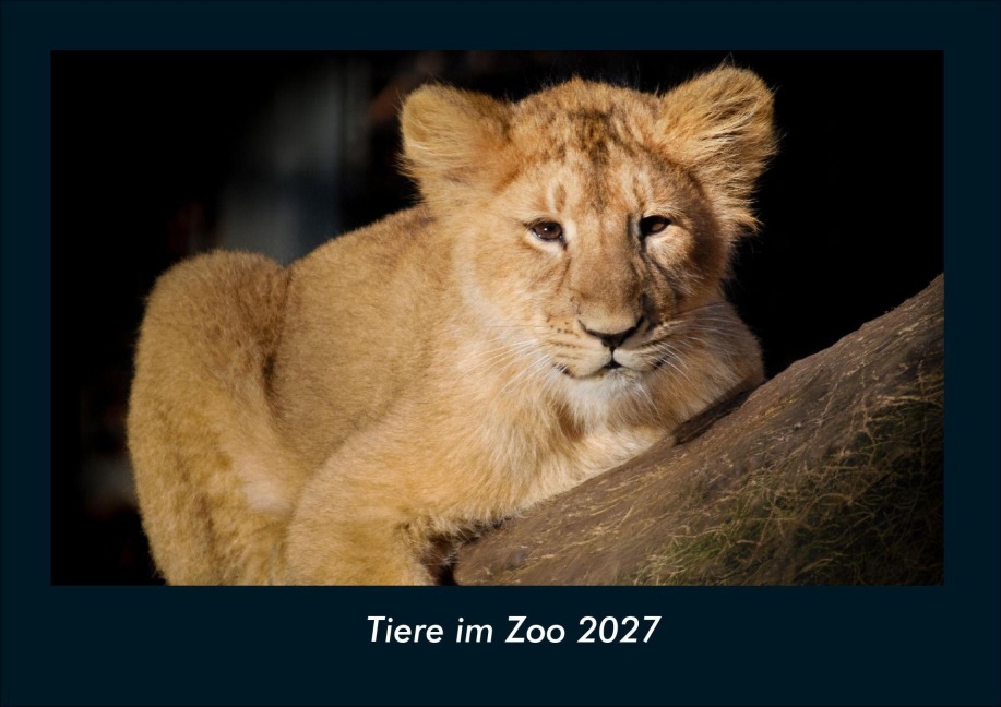 Tiere im Zoo 2027 Fotokalender DIN A4 - Tobias Schmitt, Kevin Heber