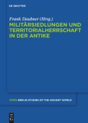 Cover-Bild zum Titel 'Militärsiedlungen und Territorialherrschaft in der Antike' von ''