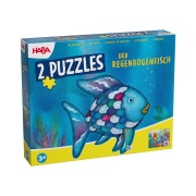 Cover-Bild zum Titel '2 Puzzles - Der Regenbogenfisch 12/15 Teile' von 'Patrick Tonn'