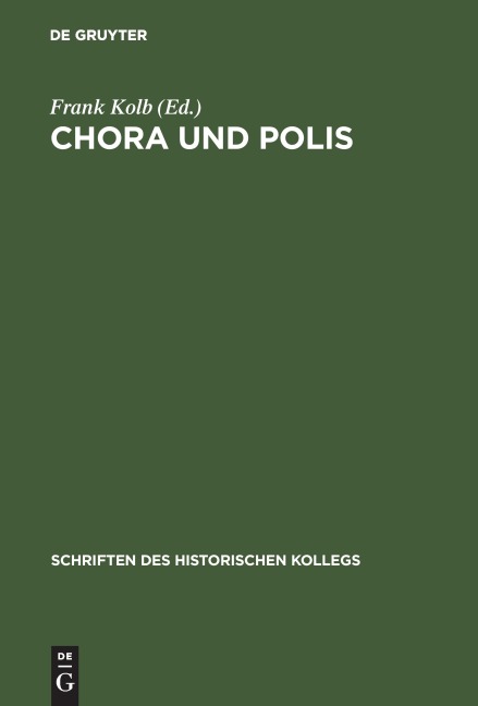 Chora und Polis - 