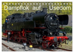 Cover-Bild zum Titel 'Dampflok auf Usedom (Tischkalender 2026 DIN A5 quer), CALVENDO Monatskalender' von 'Christiane Kulisch'