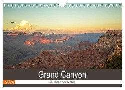Cover-Bild zum Titel 'Grand Canyon - Wunder der Natur (Wandkalender 2026 DIN A4 quer), CALVENDO Monatskalender' von 'Andrea Potratz'