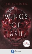 Cover-Bild zum Titel 'Wings of Ash 2. Flammender Verrat' von 'Jana Schikorra'