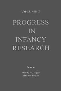 Progress in infancy Research - 