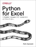 Cover-Bild zum Titel 'Python for Excel' von 'Felix Zumstein'