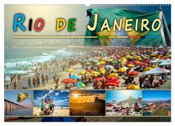 Cover-Bild zum Titel 'Rio de Janeiro, Stadt des Sonnenscheins (Wandkalender 2026 DIN A2 quer), CALVENDO Monatskalender' von 'Peter Roder'
