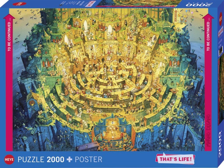 Deep Down - Puzzle 2000 Teile - Marino Degano