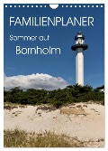 Familienplaner - Sommer auf Bornholm (Wandkalender 2025 DIN A4 hoch), CALVENDO Monatskalender - Lars Nullmeyer
