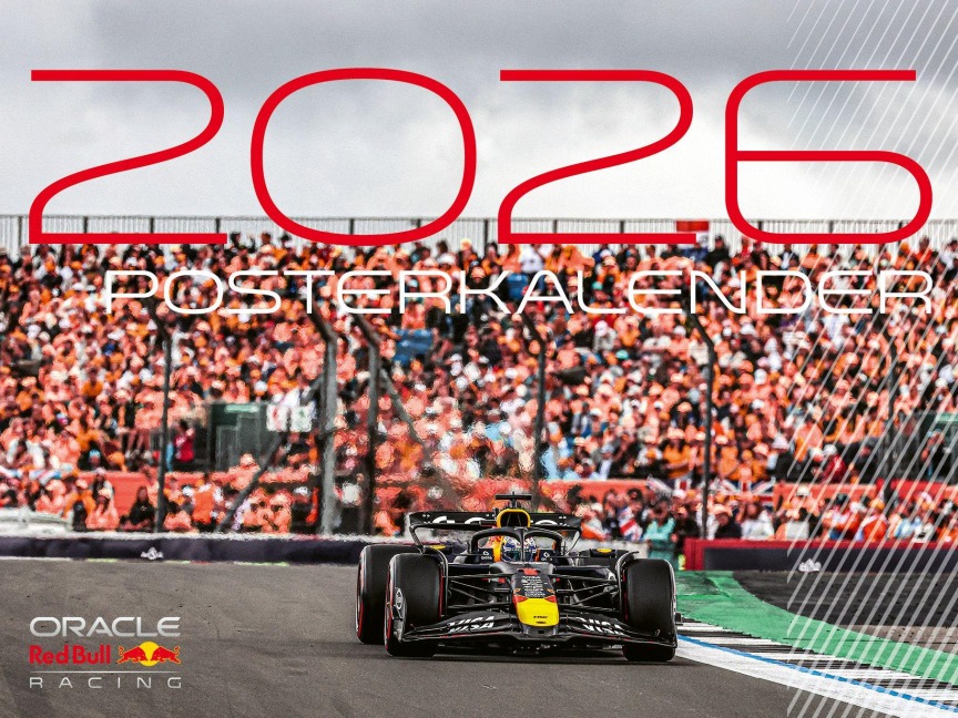 Oracle Red Bull Racing 2026 - Posterkalender - 