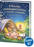 Cover-Bild zum Titel '3-Minuten-Vorlesegeschichten zum Kuscheln und Einschlafen' von 'Henriette Wich'