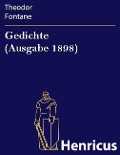 Cover-Bild zum Titel 'Gedichte (Ausgabe 1898)' von 'Theodor Fontane'