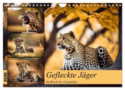 Cover-Bild zum Titel 'Gefleckte Jäger (Wandkalender 2026 DIN A4 quer), CALVENDO Monatskalender' von 'Claudia Kleemann'