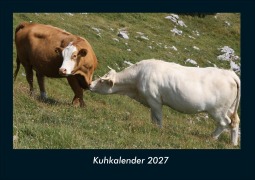 Cover-Bild zum Titel 'Kuhkalender 2027 Fotokalender DIN A4' von 'Tobias Schmitt, Kevin Heber'