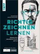 Cover-Bild zum Titel 'Richtig zeichnen lernen' von 'Akademie Ruhr, Andreas Modzelewski'
